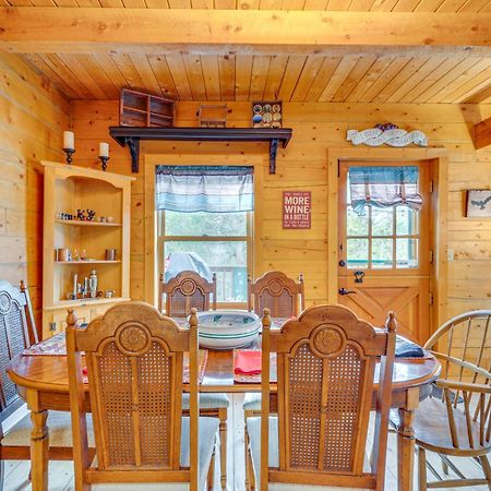 Secluded Black Hawk Log Cabin With Fire Pit! Eksteriør billede