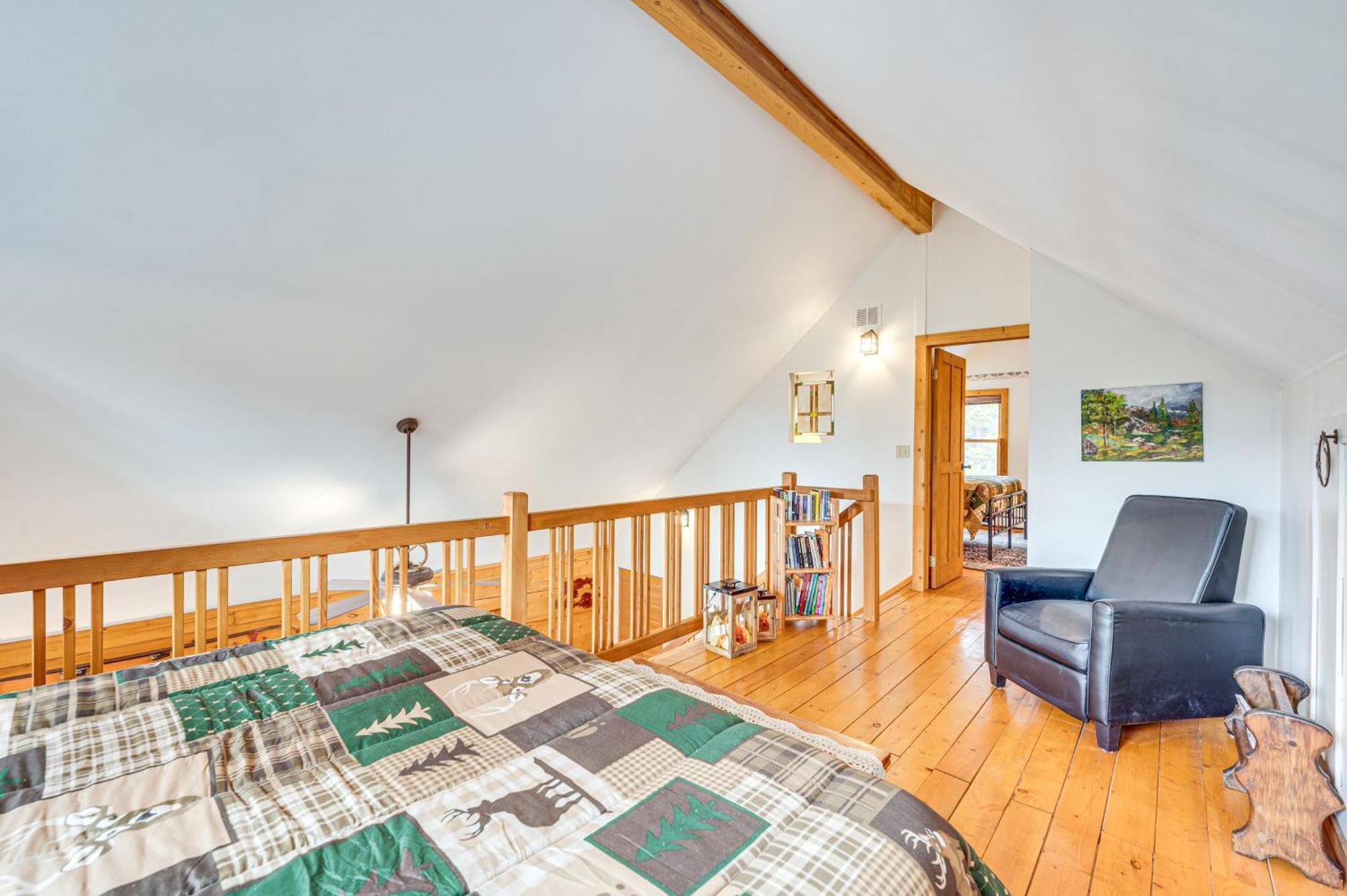 Secluded Black Hawk Log Cabin With Fire Pit! Eksteriør billede